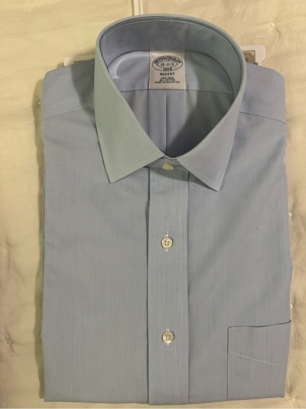 Brooks Brothers Light Blue Regent Dress Shirt